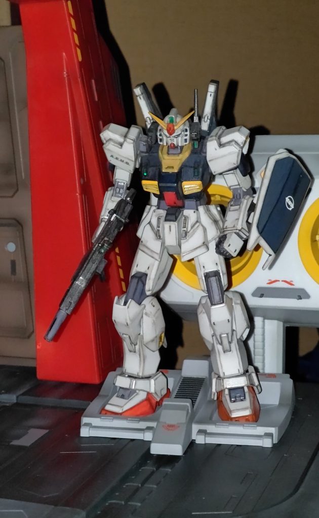 そして、アーガマのカタパルトから発進するガンダムMk−IIです😊めっちゃカッコいい😄「ガンダムMk−II、カミーユ行きます！」