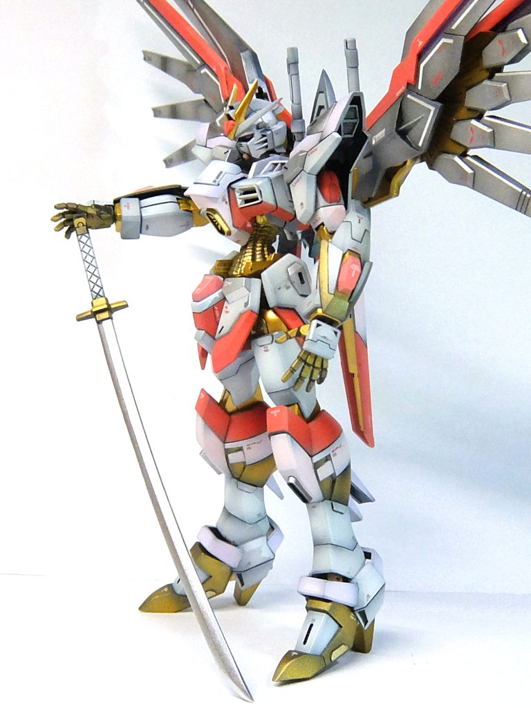 マイティストライクフリーダム(ラクス機)–4枚目/制作者:Shu-1-row