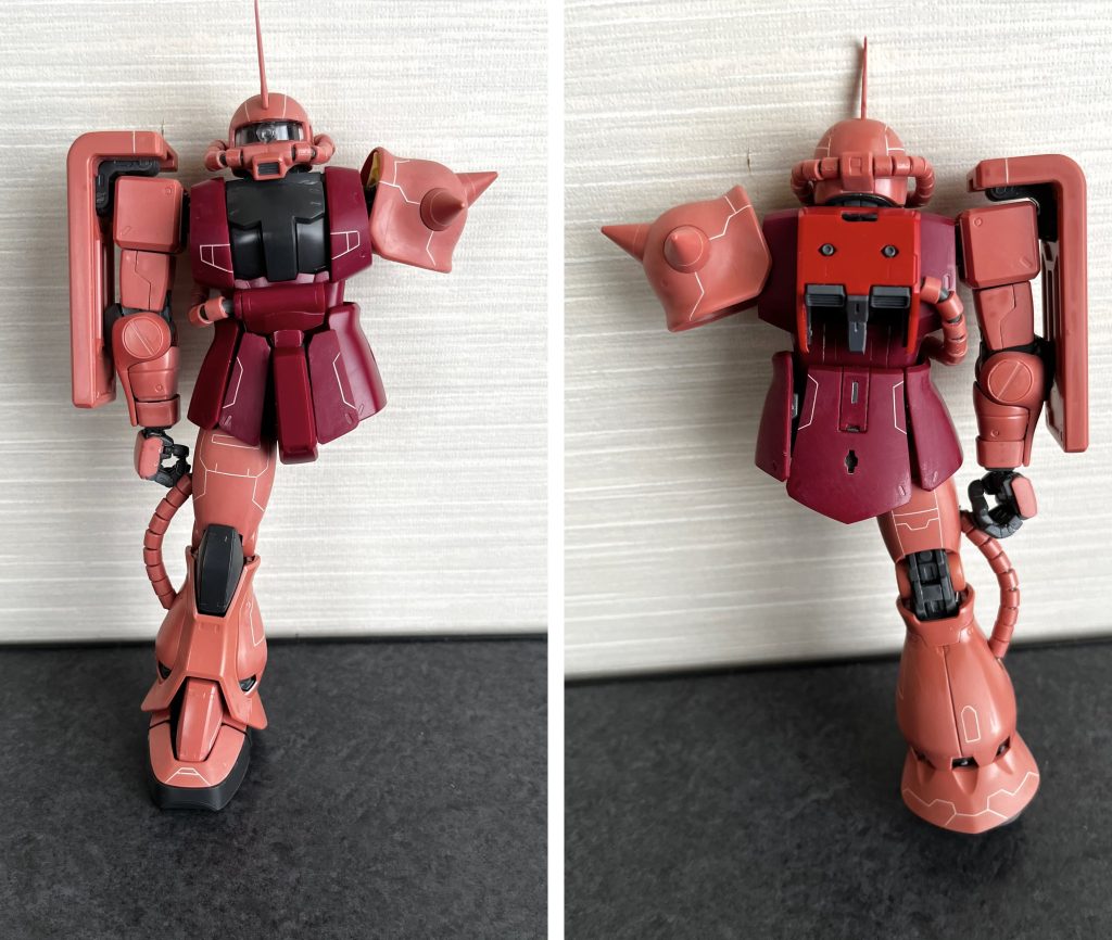 初MG!  シャア専用ザク–6枚目/制作者：灯