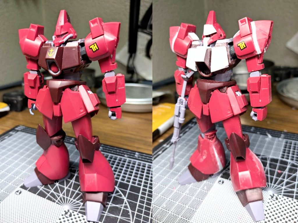 けっこうマッシブになりました。、