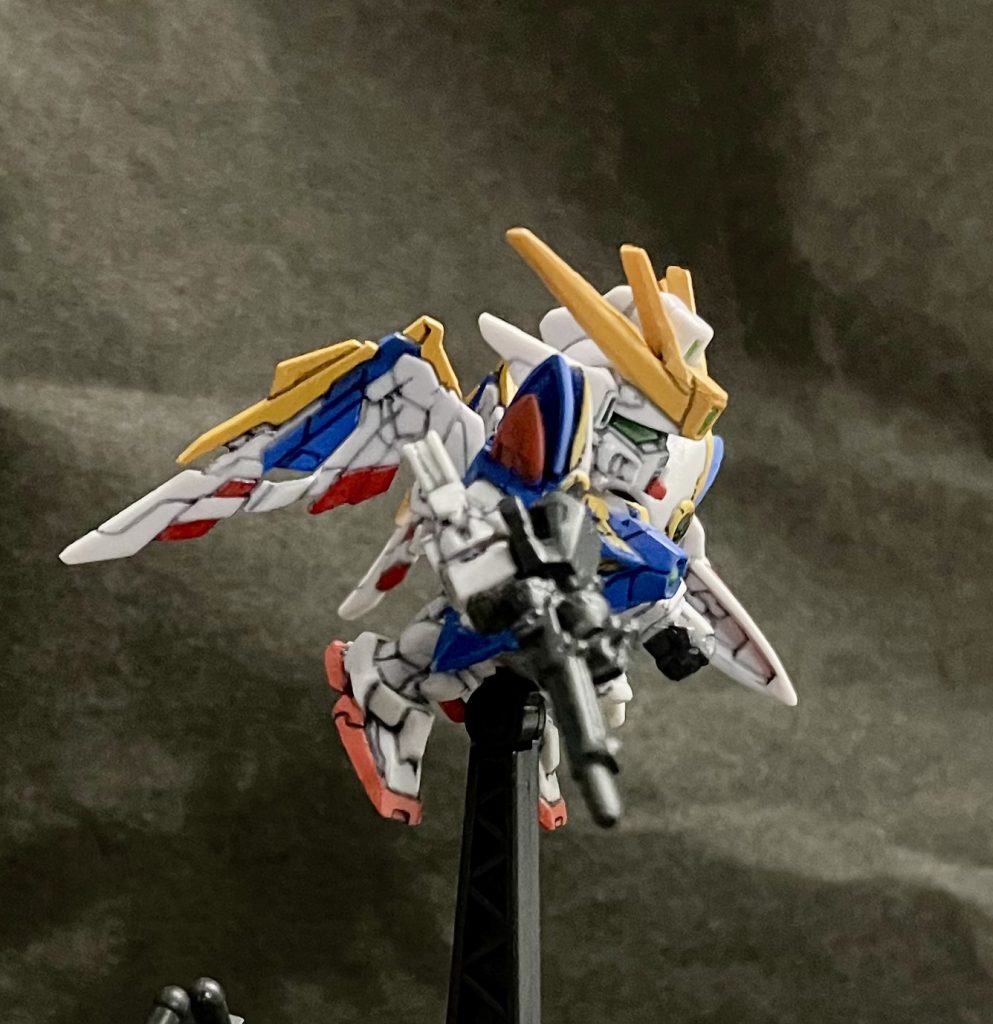 ガシャポン戦士DASH ウイングガンダムEW–4枚目/制作者:エイジ