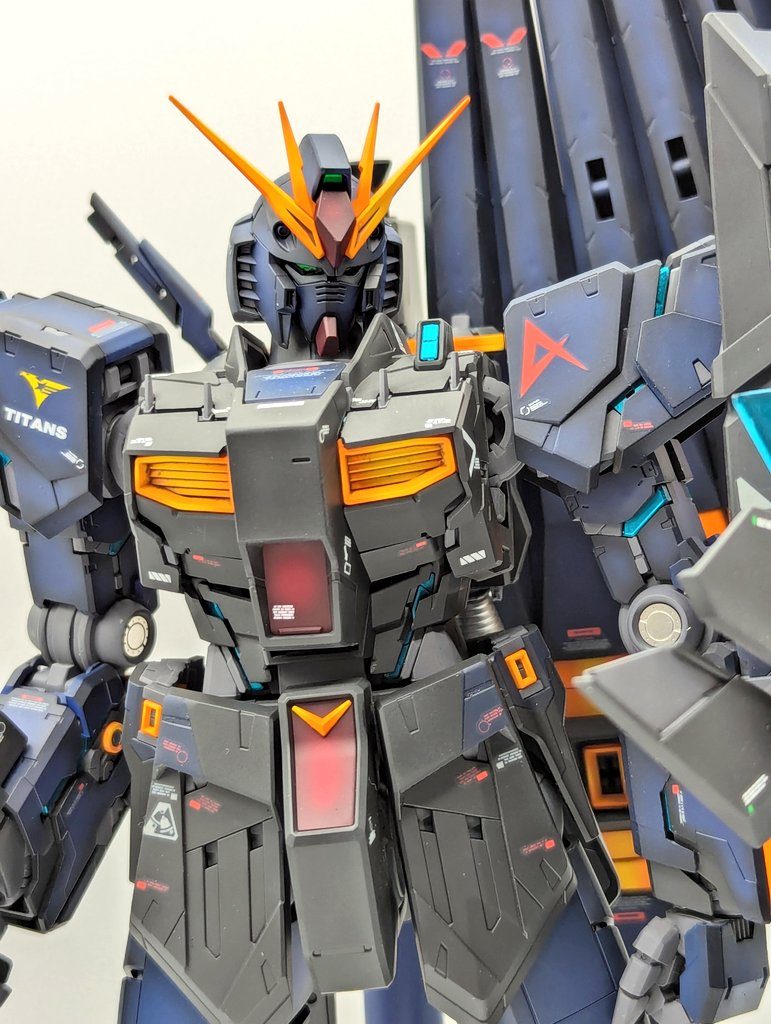νガンダム アームドアーマーDE装備 ティターンズVer