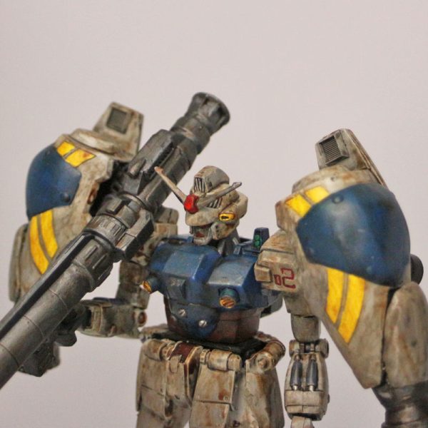 旧キット 1/144 ガンダム試作2号機 サイサリス全面改修