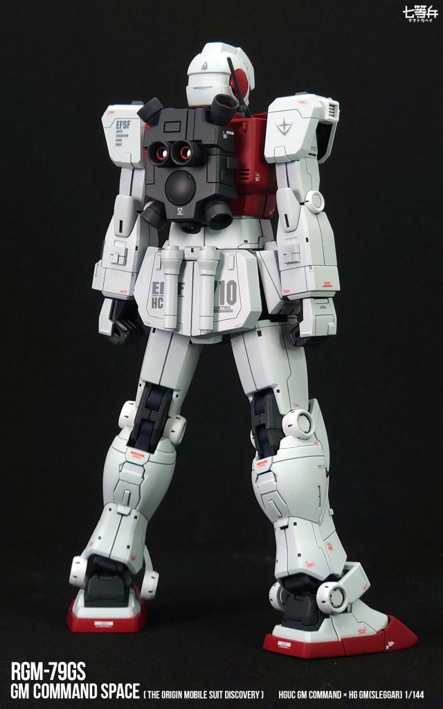 装備無し前後です。本体はグレー下地にスチールホワイト、マルイチだけクールホワイトで、微妙な色分けしてます。赤はダークグレー下地にレッドFS11136です。