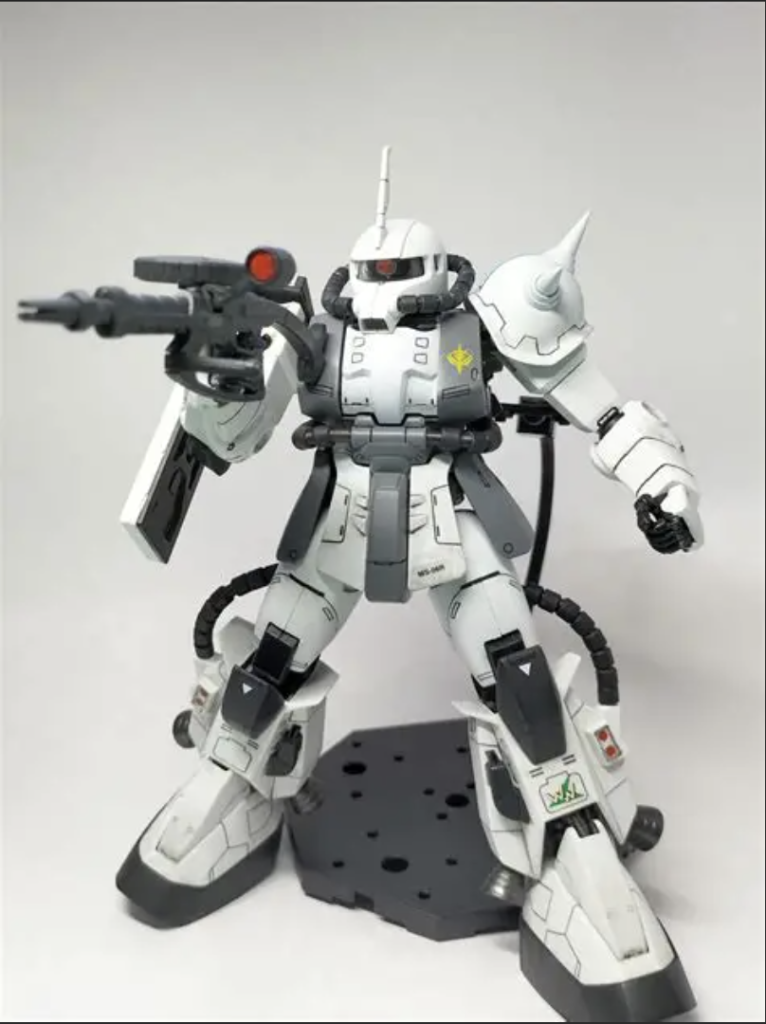 ザクマシンガンを装備。