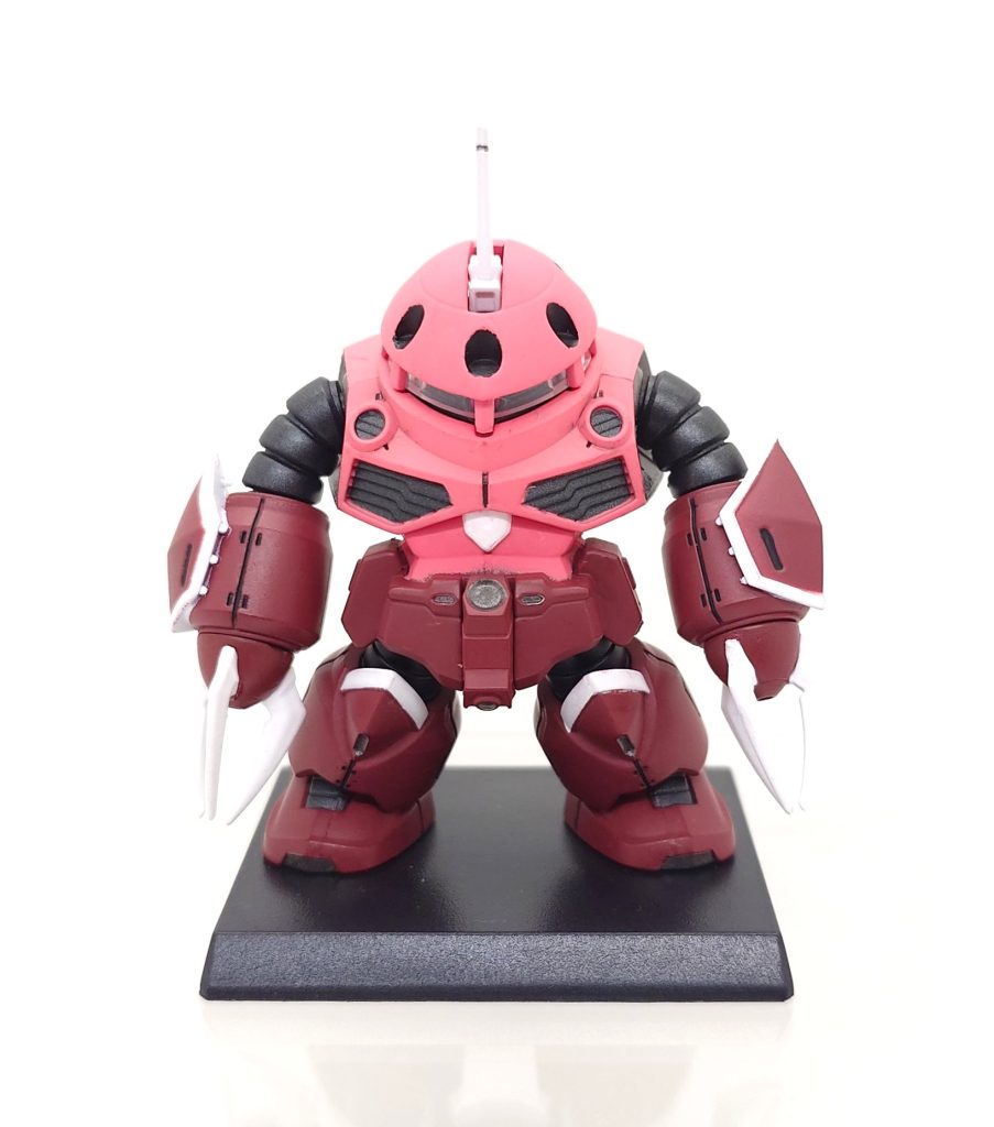 本体は墨入れとガンメタを塗り足しています。