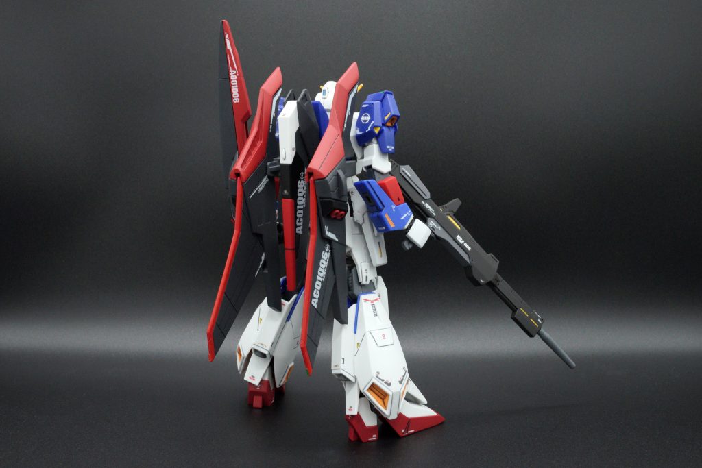 なとか自分にとっては納得できるΖガンダムが作れたが、やっぱりキット的にもっと良いZガンダムが欲しいですね。。。（RG Zガンダム 2.0をよろしく）