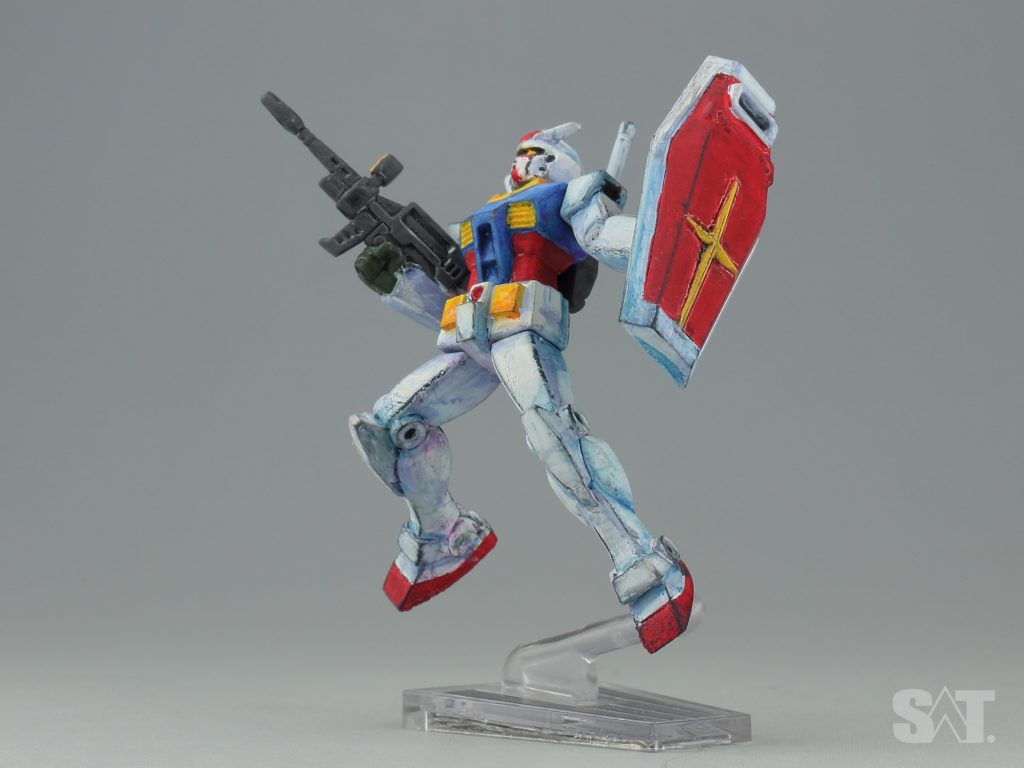 チョコサプ（ガンダム/ゴッグ/シャア専用ゲルググ/ギャン）–2枚目/制作者：SAT