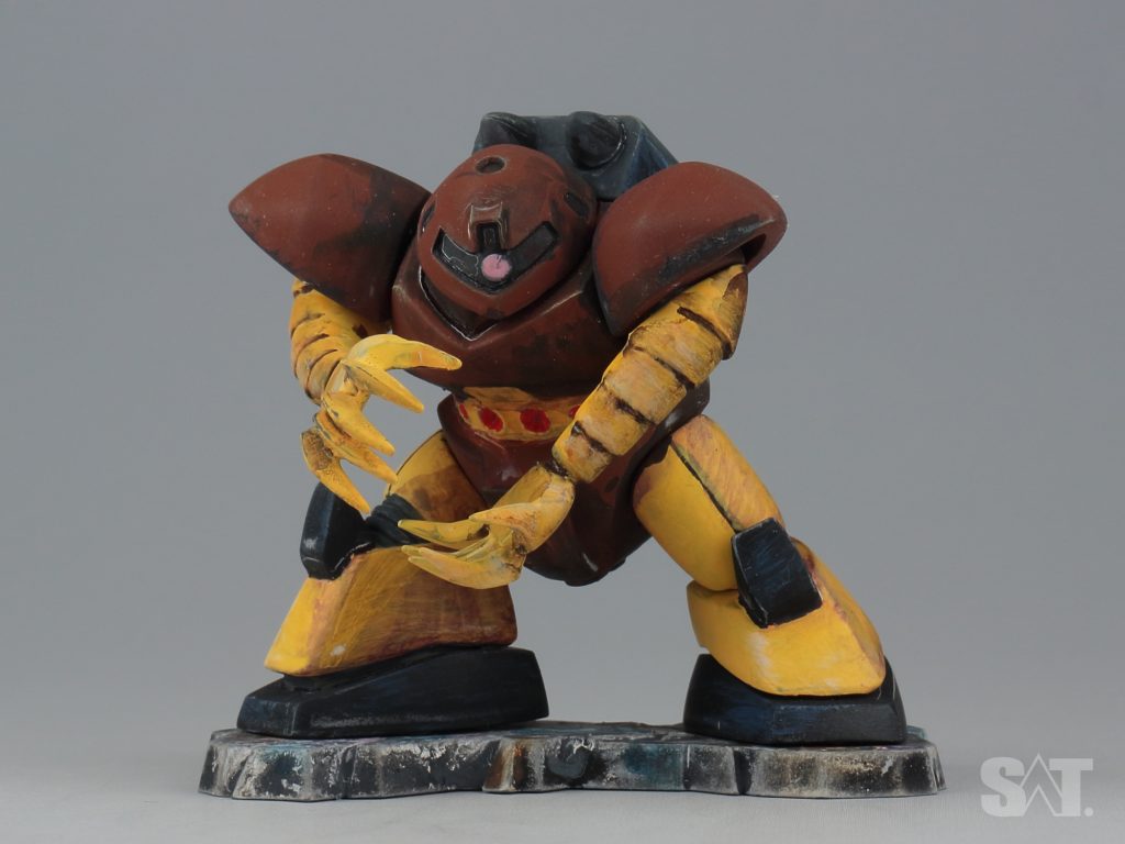 チョコサプ（ガンダム/ゴッグ/シャア専用ゲルググ/ギャン）–4枚目/制作者：SAT