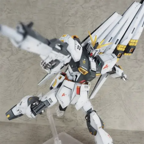 EG/HGUC】νガンダム/アクションベース7｜urynn69342さんの
