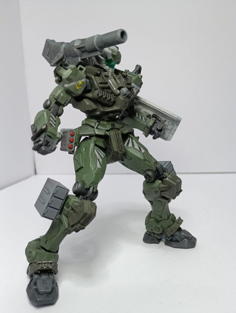 ビームキャノン砲発射時。