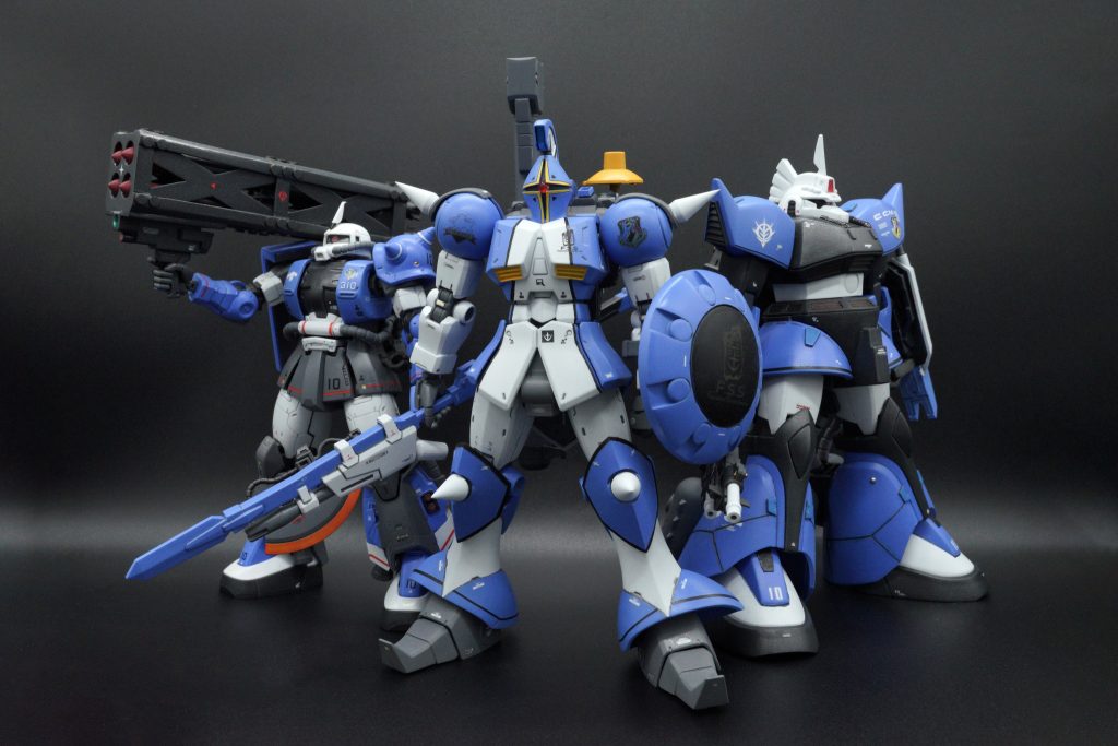 ユーマ専用機集結