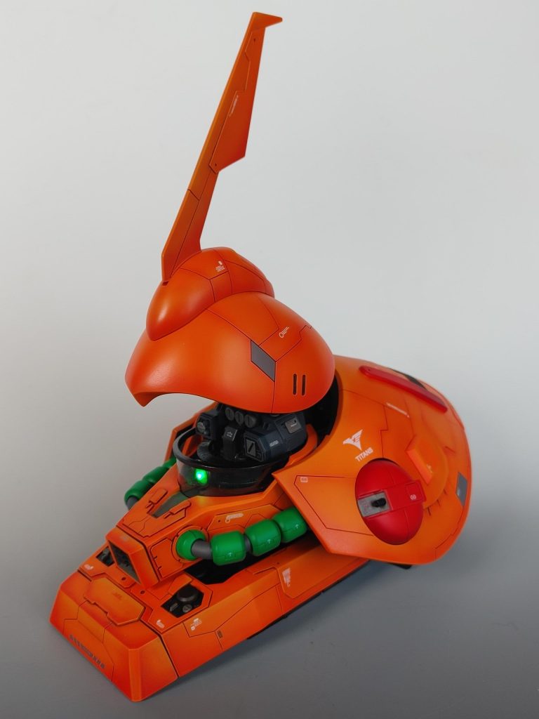 ヘッドはオープンも可能です。しかし、部品を変えなければならないので少しややこしいです。