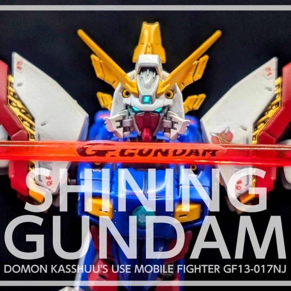 RG シャイニングガンダム 完成