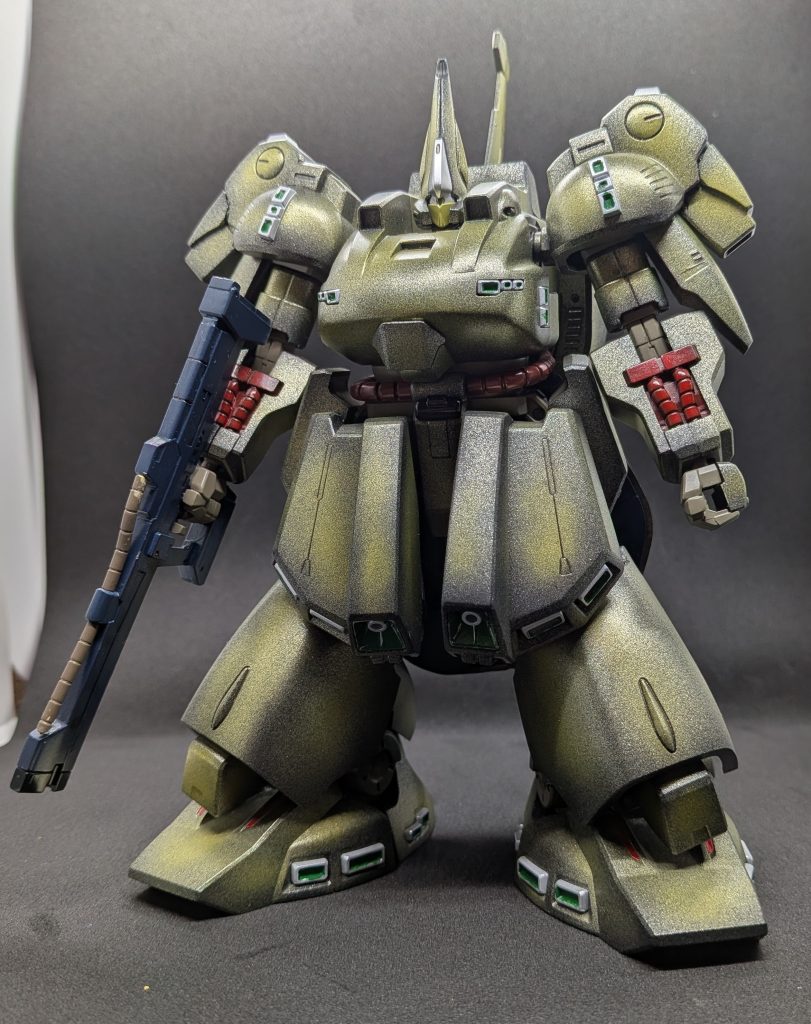 過去作ラスボス感を出したく禍々しい外装塗装にチャレンジ