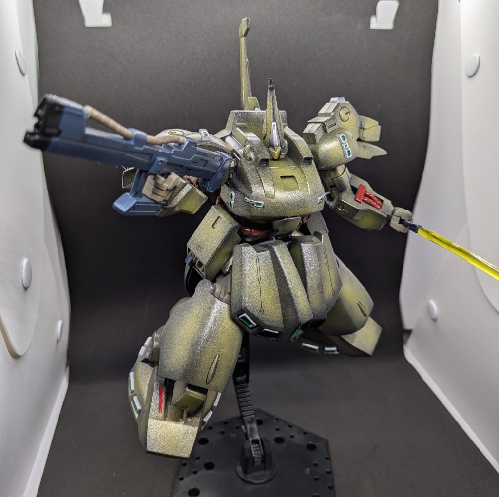 グラデーション塗装ですが初めてで見様見真似です