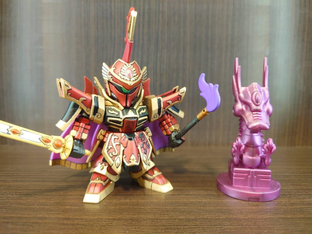 レッド…タミヤメタリックレッドゴールド…ミスターカラーリッチゴールドブラック…ガンダムマーカーブラック一部シール表現で仕上げてます。  