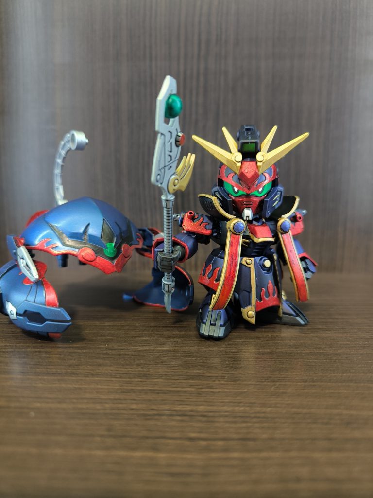 軍師モードとカニみたいなやつ…箱と説明書が無いから合ってるのか分からん💦