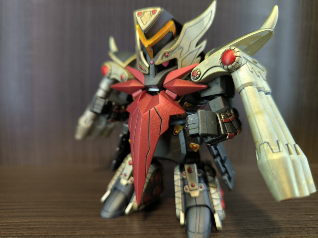 塗装レシピゴールド…タミヤメタルゴールドレッド…タミヤメタリックレッド部分塗装…ガンダムマーカーシャインシルバー下地ガンダムマーカーガンダムレッド仕上げにMr.スーパークリアつや消し