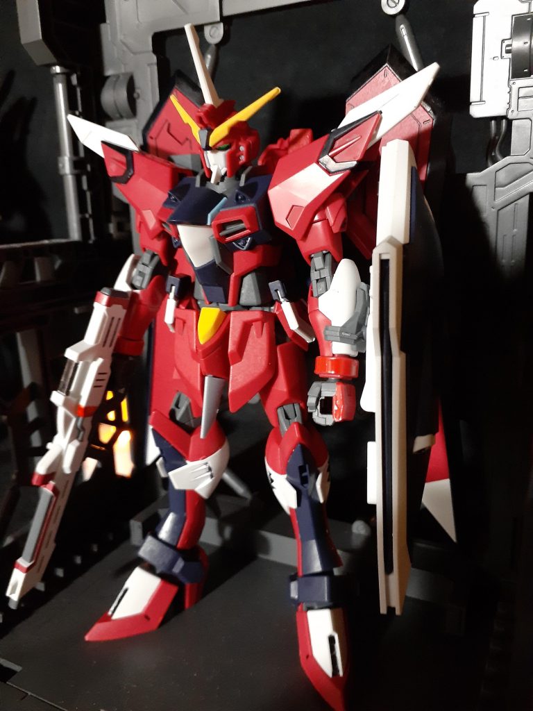 工程です。スミ入れや塗装を一切入れていないパチ組みの状態です。比較用にあげてみます。