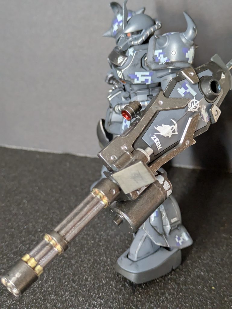 迷彩を試したくて、デカールでリメイクしました