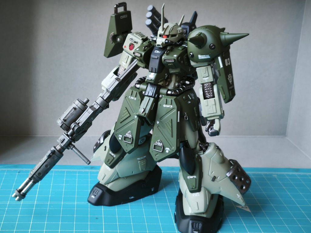 ウェザリング前武器類はよく過去作のと交換したりしてます。こいつのほうが似合うんじゃないかなーと。というわけでこれもそうです。