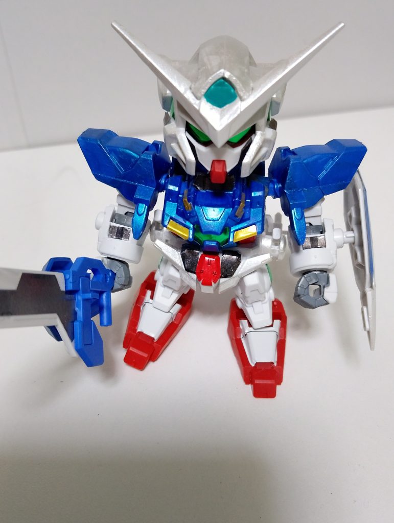 腕と足はソリッドのまま