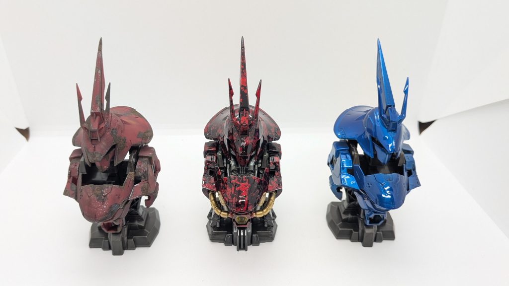 果たしてこれがガンプラと言えるかは分かりませんが、それぞれ方法を変えながら塗装してみました✨️