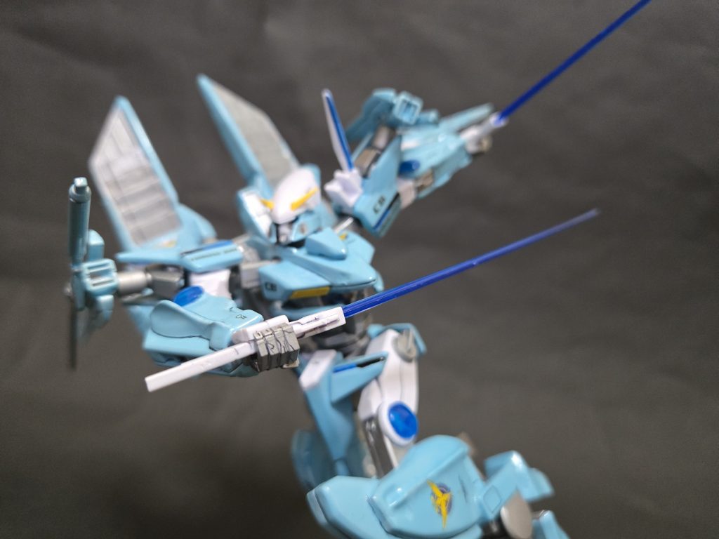 GNビームサーベル エフェクトはエアリアルのものを使用。