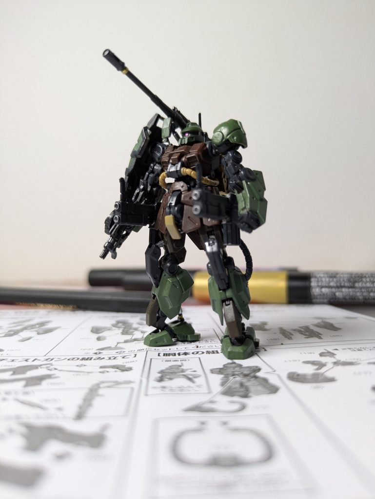 以上になります。ここまで見て頂きありがとうございました。最後にデカール貼る前の写真を載せときます。アーティファクトって大変だけど楽しいから思ってるよりサクッと終わってしまう…