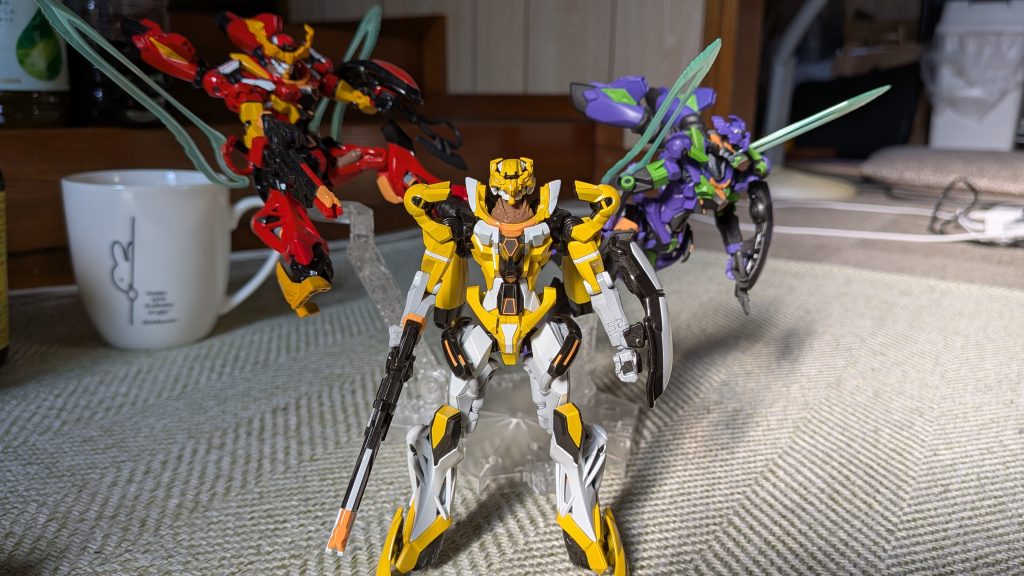 ジークアクス×エヴァ　ネタです②–2枚目/制作者：パチ組み太郎