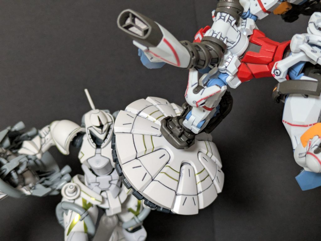 HG 1/144　エグザベ専用ギャン(ハクジ装備)–8枚目/制作者：yucchii