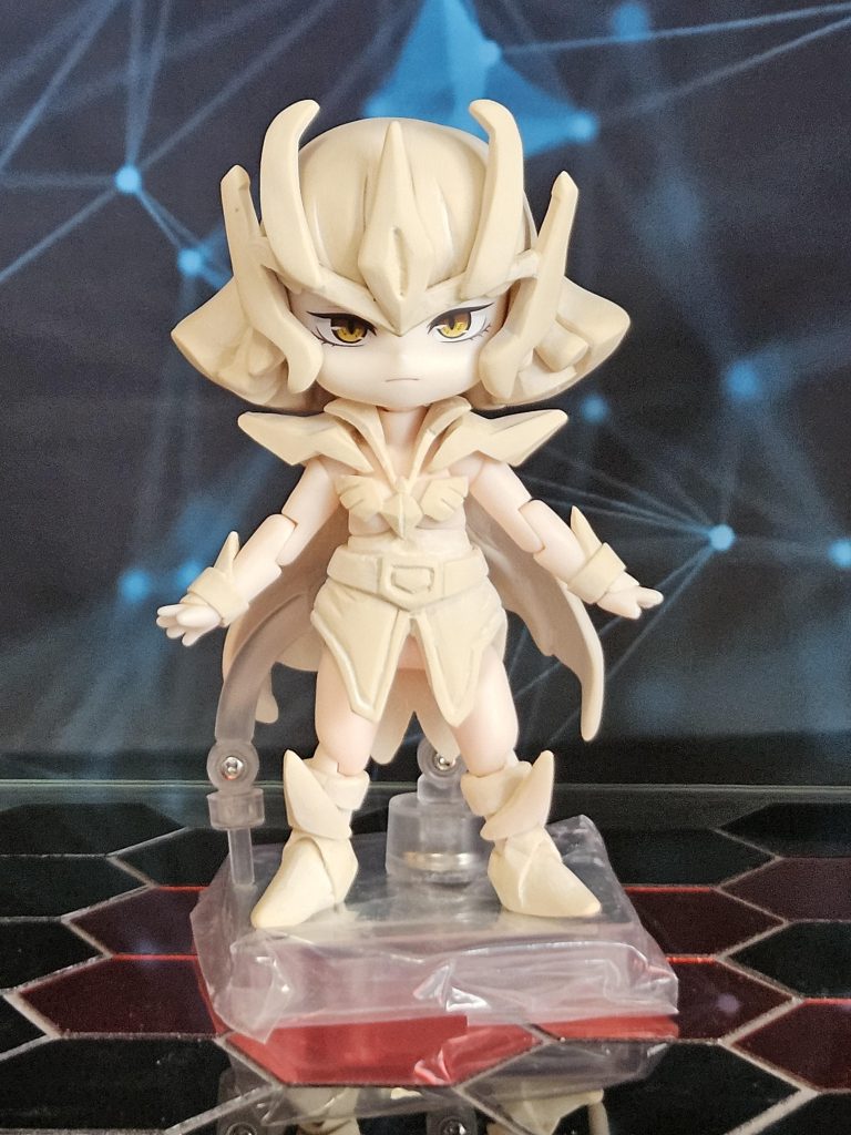 髪飾り装着 着色後滑りやすくなり、傾き問題発生しました💦