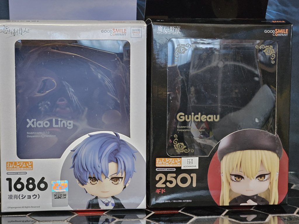 今回は材料に既製品の頭部を使用してみました。初購入したねんどろいどが知らない作品の知らないキャラクター…。