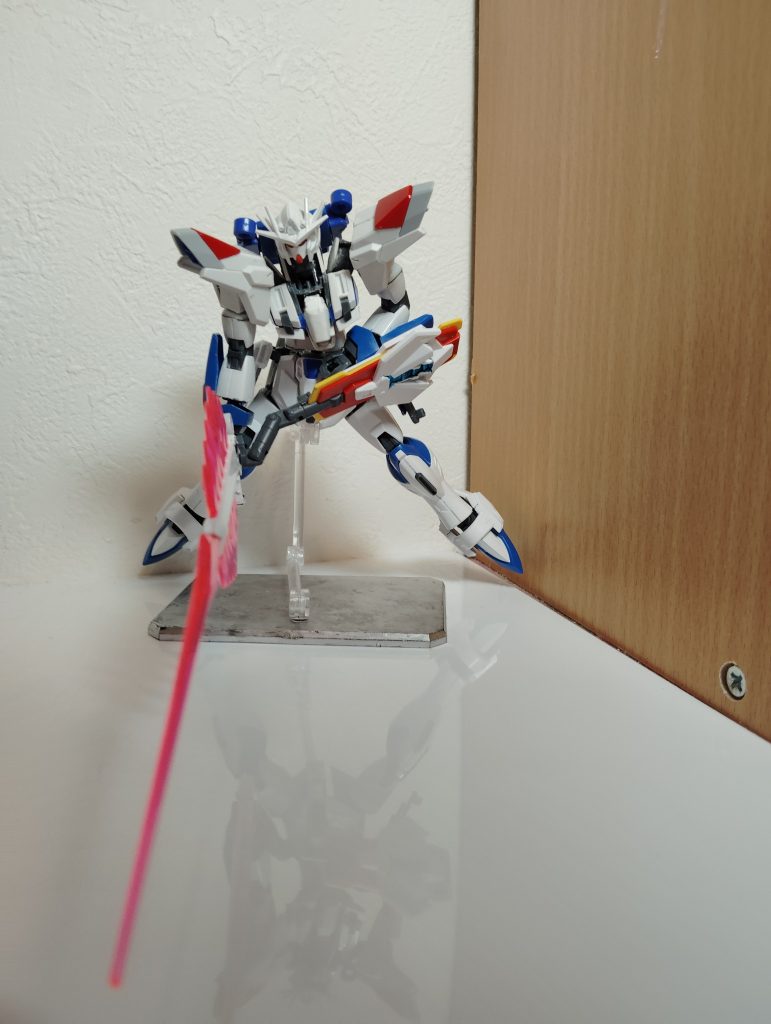 フルチャージブレイカームラマサブラスター改にビームをチャージし、最大火力で薙ぎ払う