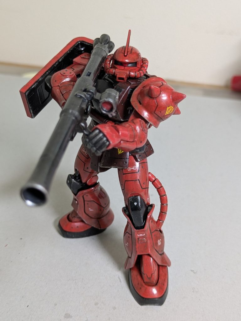 バズーカもいい感じ。お気に入りショットです。😁