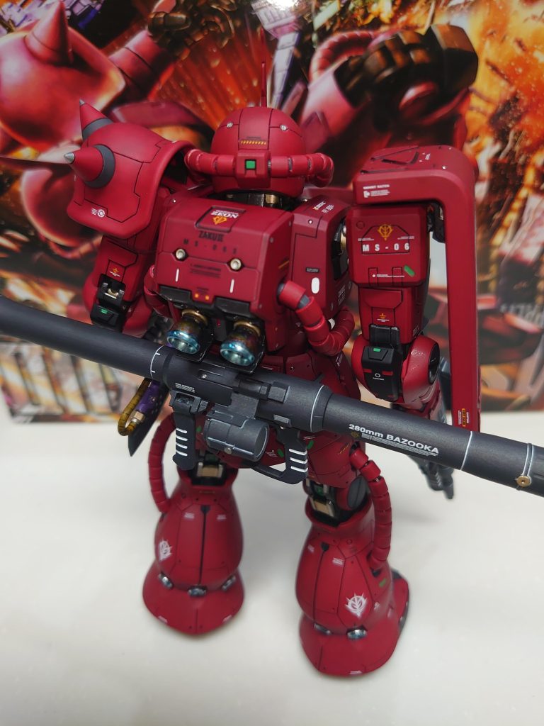 MG 1/100 MS-06S シャア専用ザク Ver.2.0–8枚目/制作者：yuuchann