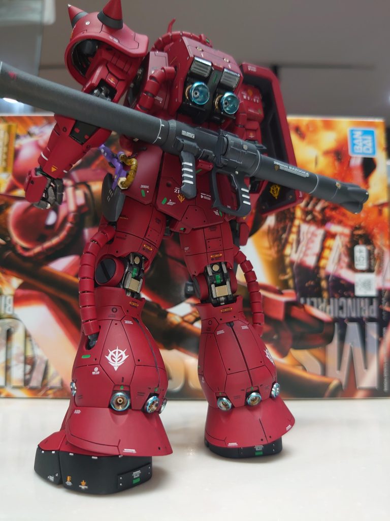 MG 1/100 MS-06S シャア専用ザク Ver.2.0–5枚目/制作者：yuuchann