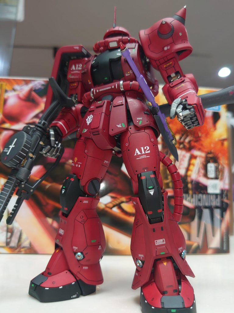MG 1/100 MS-06S シャア専用ザク Ver.2.0–2枚目/制作者：yuuchann