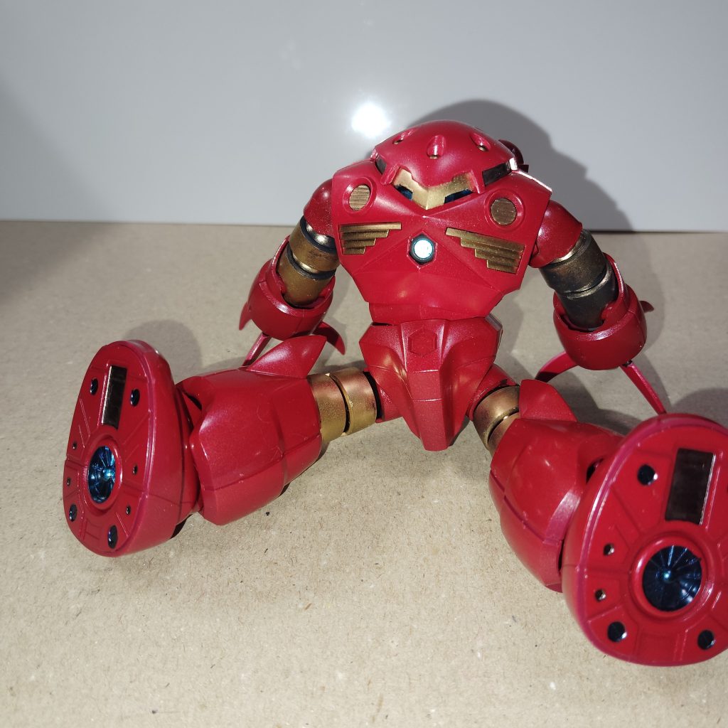 サフも無しで、吹き直しも無し、マスキングも無し、