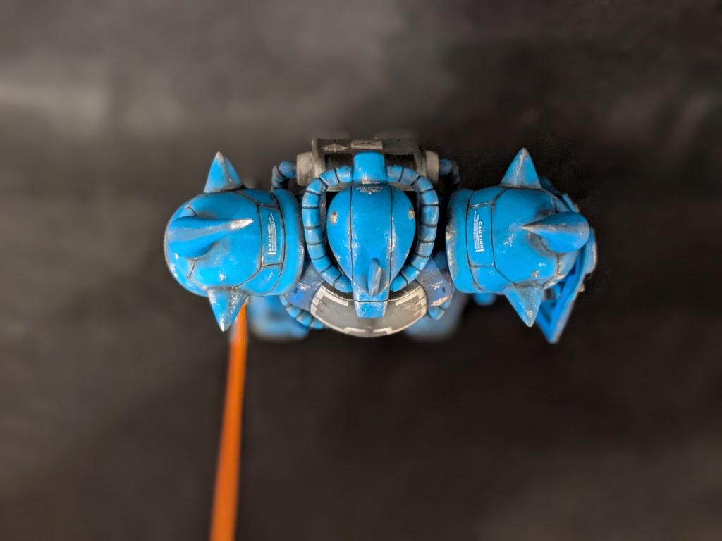 上からのショット 