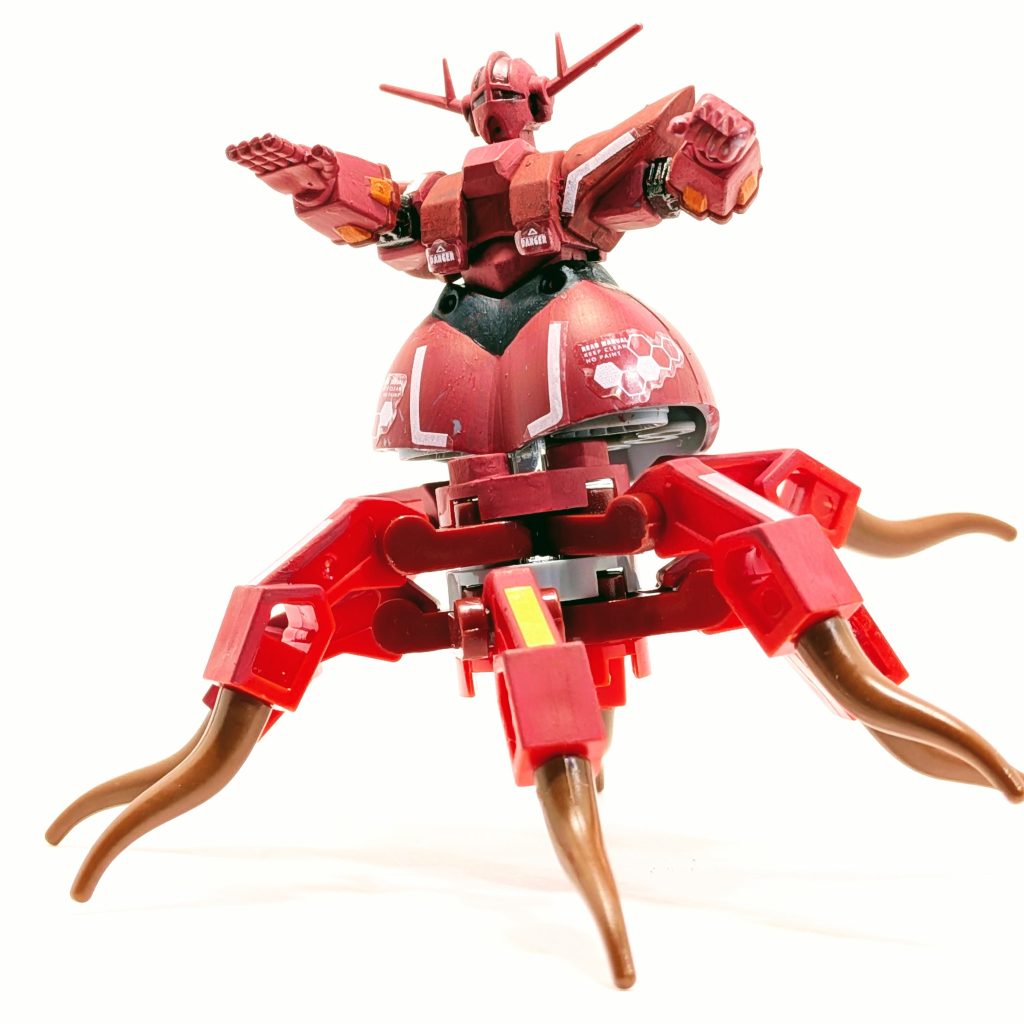 皆様お久しぶりです。tomです🐱ここしばらくガンプラから足抜けし、アソビーコムへ戦場を移しておりました🥷ﾆﾝﾆﾝあまりにX界隈がチョコサプ、チョコサプとうるさいので（う、羨ましくなんかないんだからね！）、近所のコンビニで買ってみたらジオング出たよせっかくだから100均のプチブロックと合わせて遊んでみました🐙ﾀｺｰ🦑ｲｶｰ