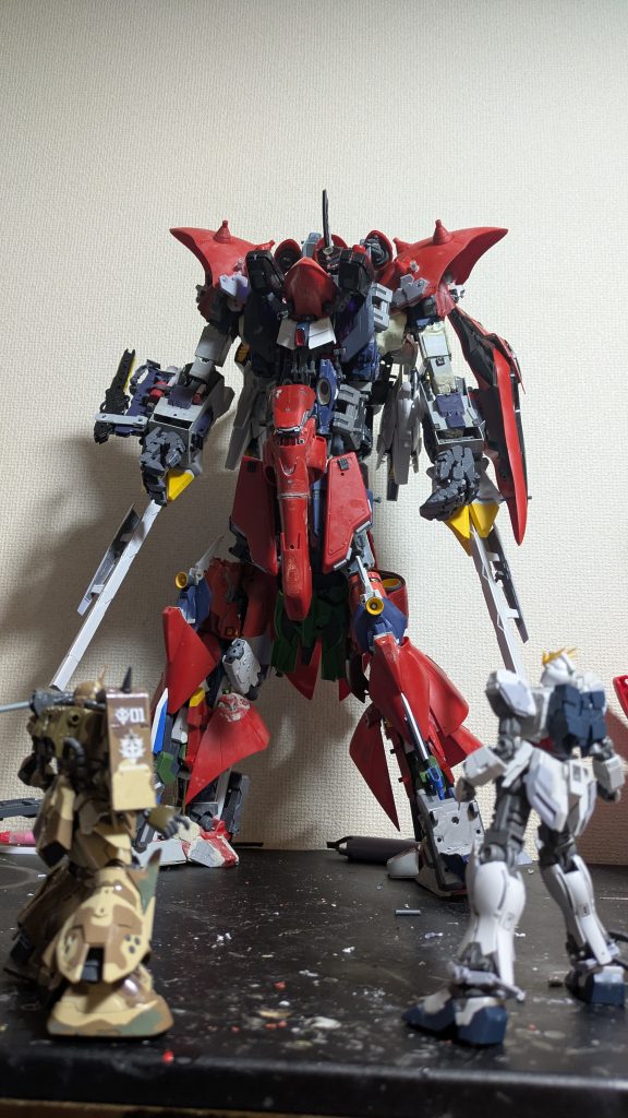 ガンダムユミル（制作途中）–3枚目/制作者：バルク