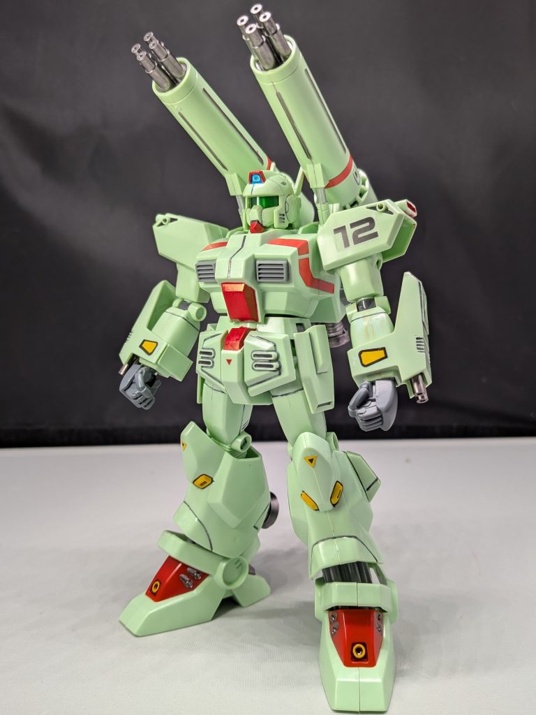 できそうな所はガンマカ塗装キャノンや武装類はガンメタルハンドはビルドハンド使いました✨️