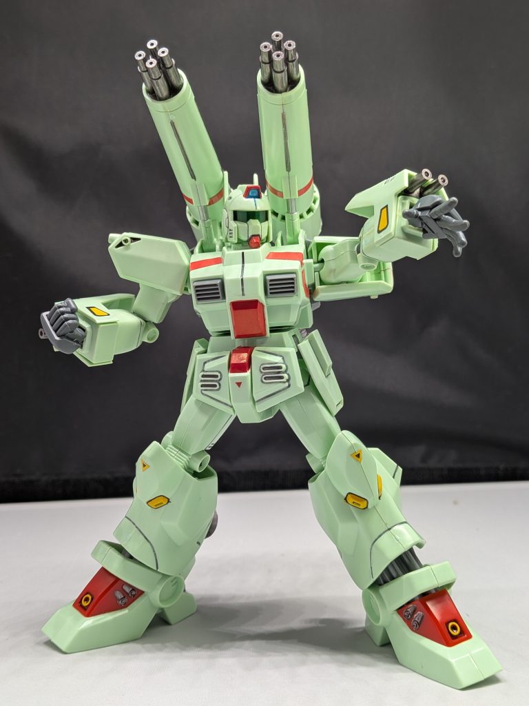 ビルドハンド付けれるように軸を太らせました👍️表情付けれるのはいいですね☺️