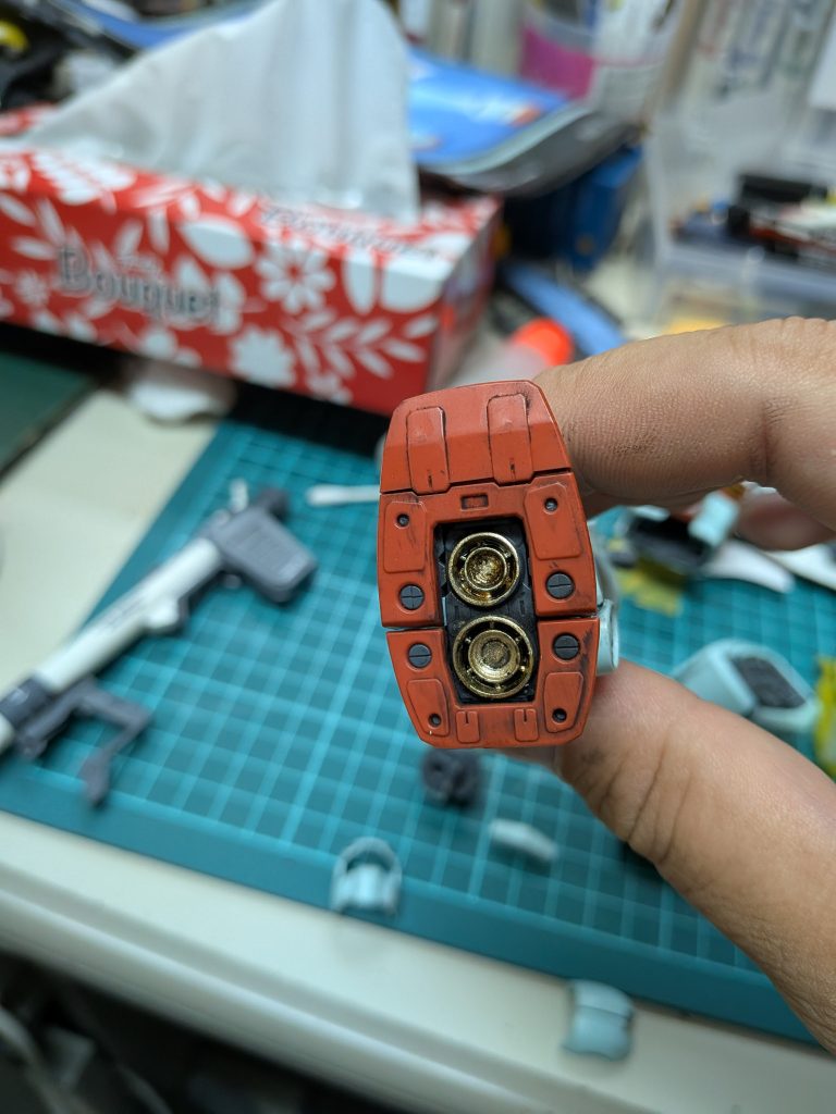 バーニアに金色、意外と合うのは新しい発見。