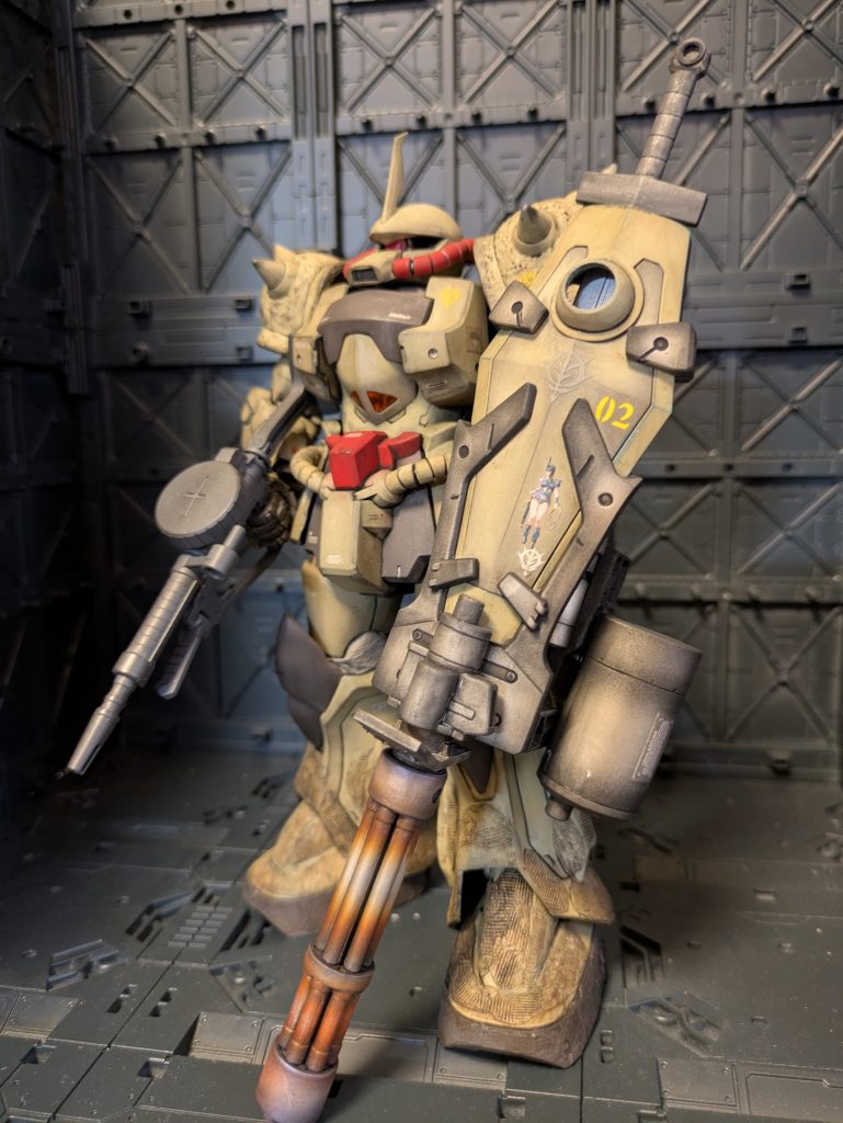 グフカスタム・デザートタイプ–2枚目/制作者:SAYAKAFU