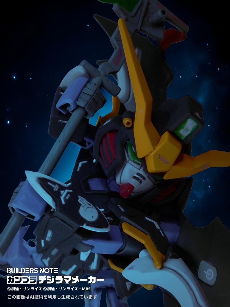 闇夜のイメージでデジラマ作成。