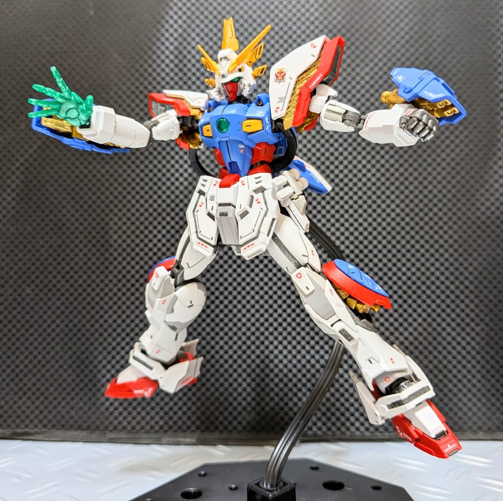 シャイニングガンダム–2枚目/制作者：@Ymarl1