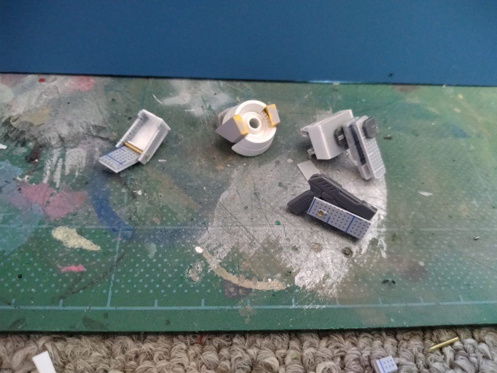 ほとんど自作の追加パーツ達SPDライセンス自作は原点再現のためその場のノリで作ってしまった